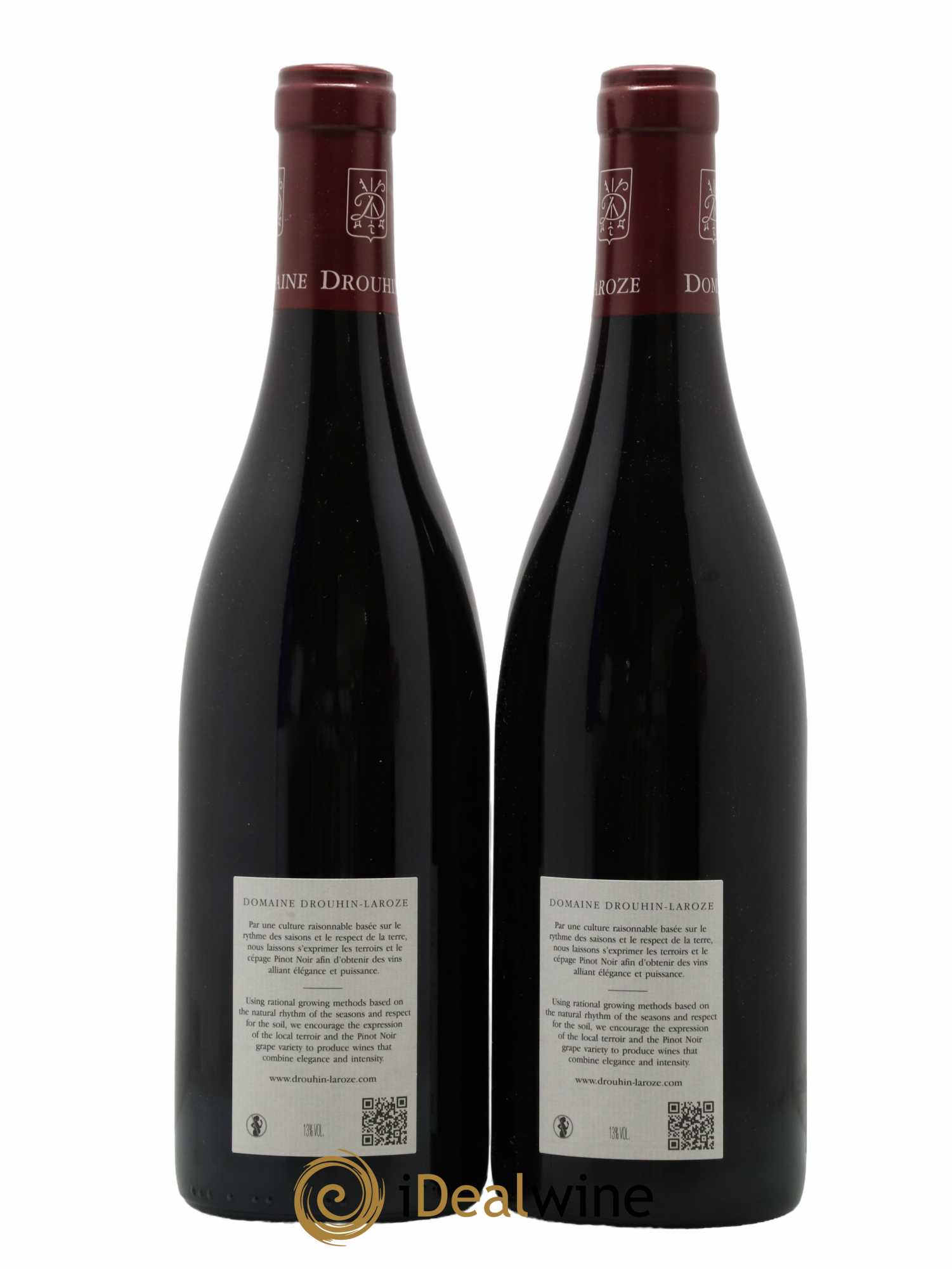 Chambertin Clos de Bèze Grand Cru Domaine Drouhin-Laroze  2017 - Lot de 2 Bouteilles