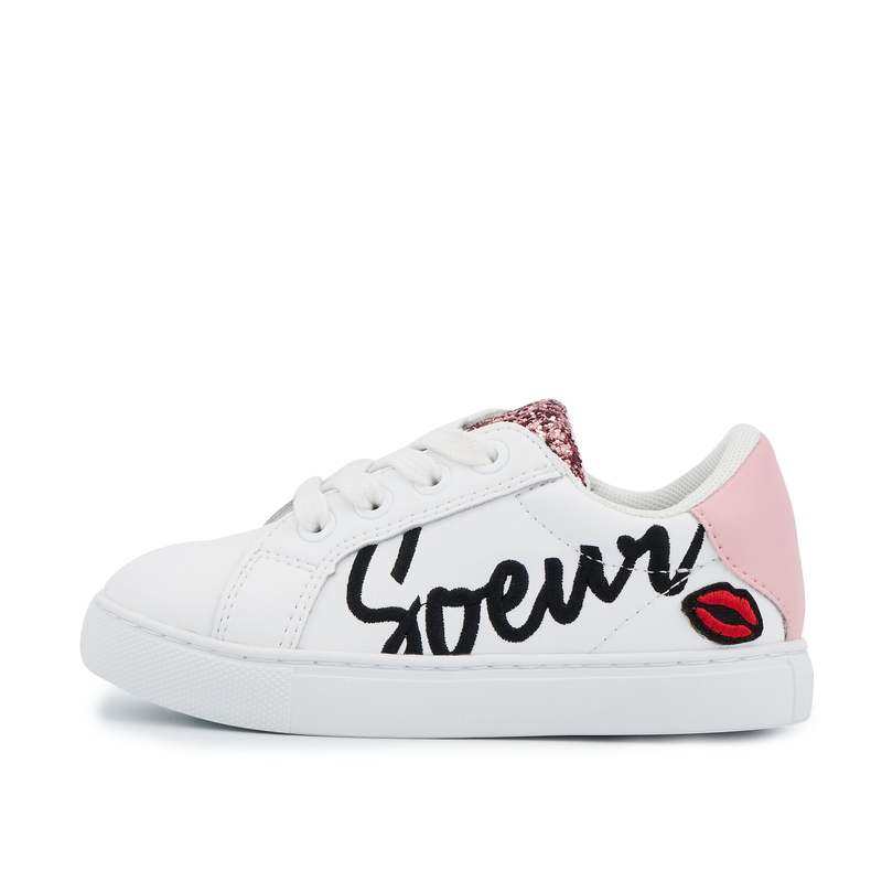 Baskets en cuir Mini Simone petite soeur