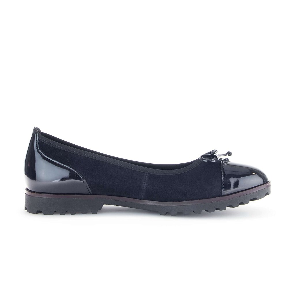 Gabor fashion Sportliche Ballerina blau