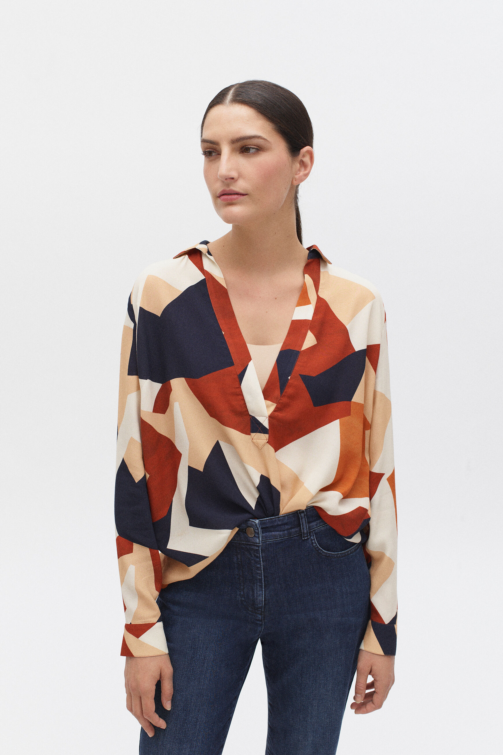 chemisier lovely couleur cuivre femme