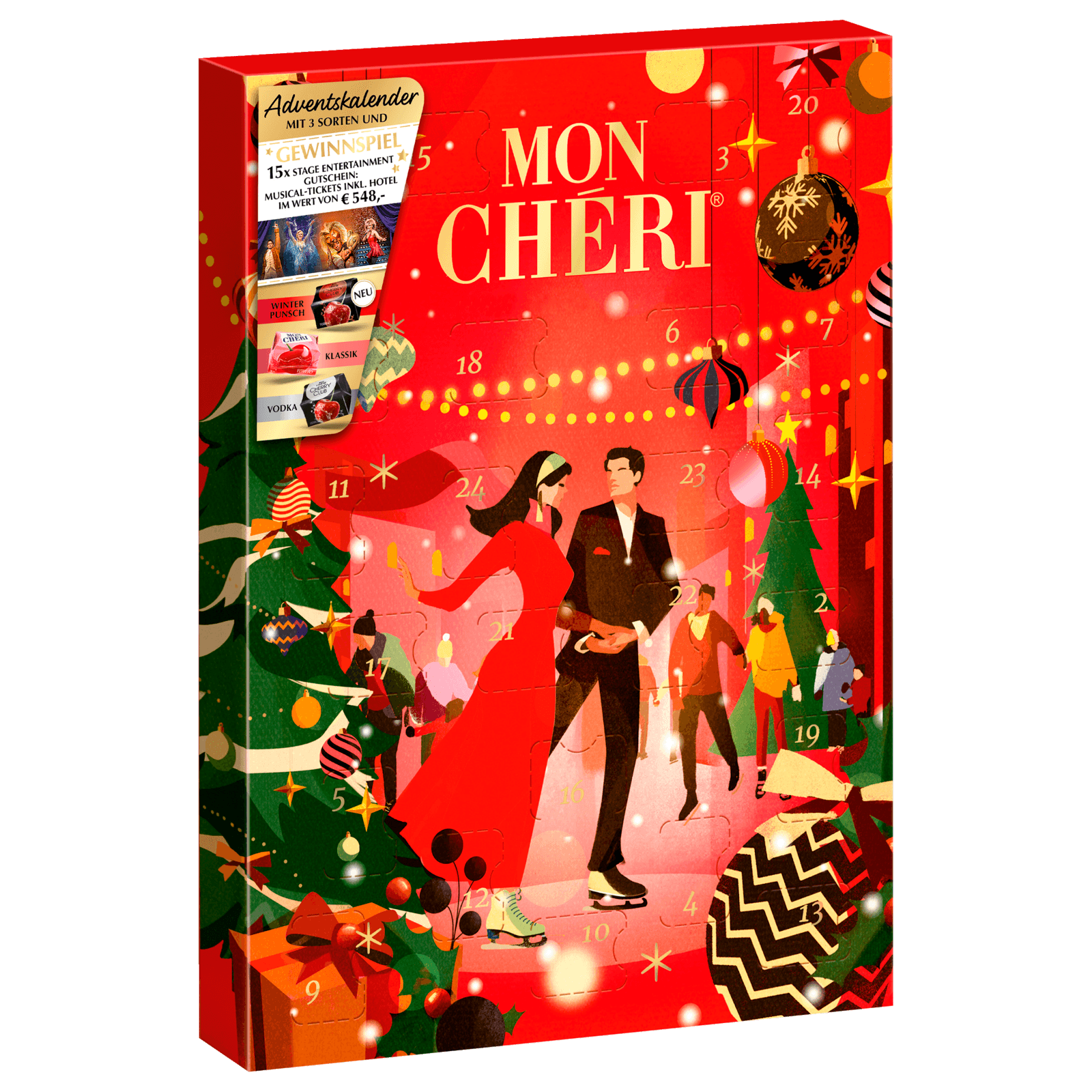 Mon Chéri Adventskalender 252g
