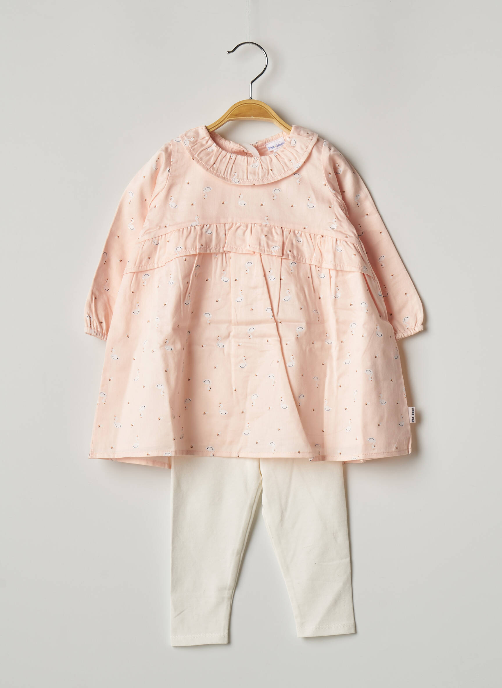 P Tit Bisou Ensembles Pantalon Fille couleur rose