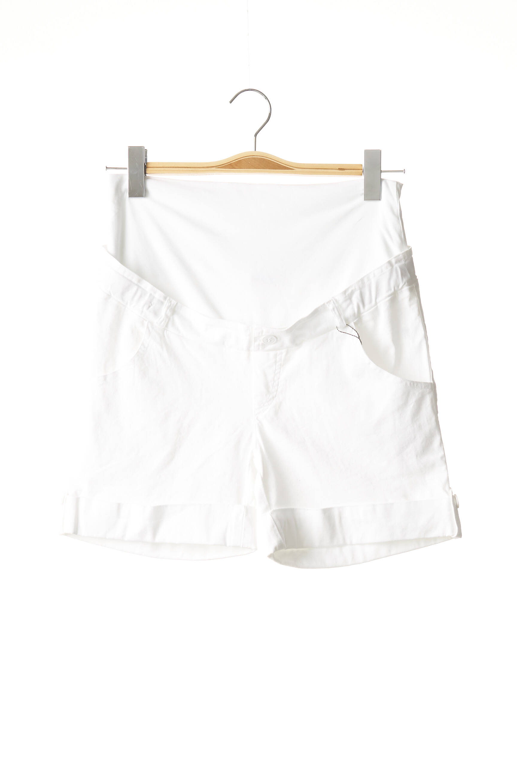 Menonove Shortsbermudas Maternite Femme couleur blanc