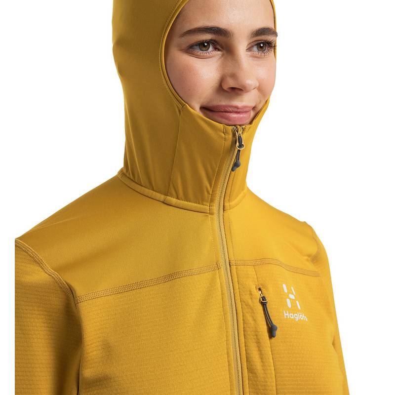 Haglöfs L.I.M Mid Multi Hood Fleecejacke Damen