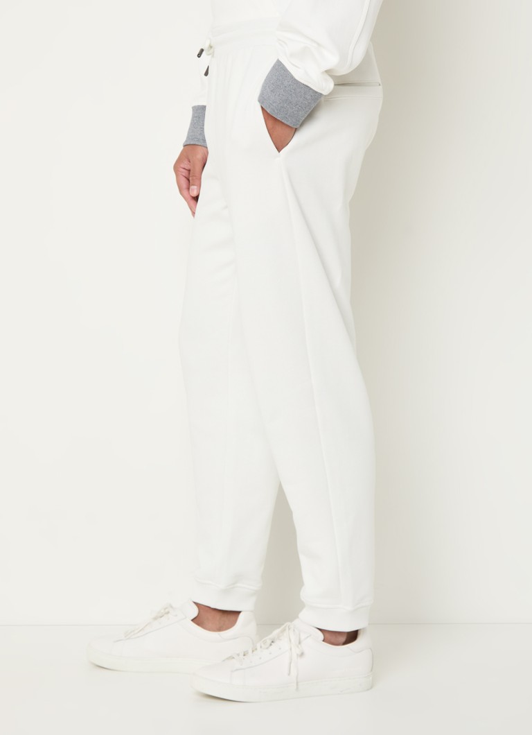 Armani Exchange Tapered fit jogging trousers with drawstring and side pockets