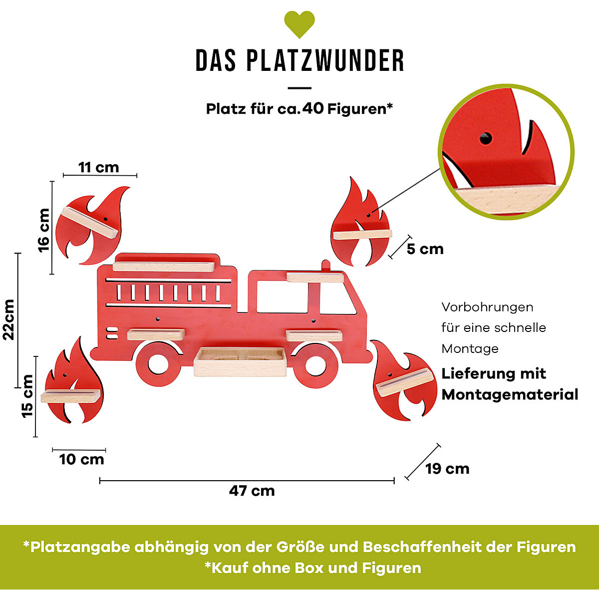 Kollektion Feuerwehr small, rot