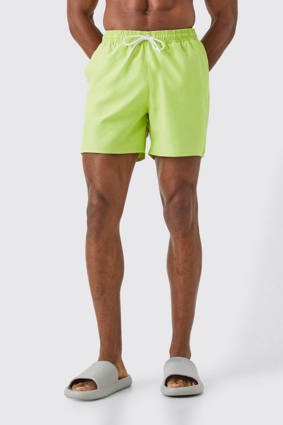 Mittellange Badehose