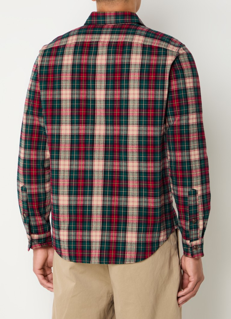 Camisa Ralph Lauren de corte regular com estampa xadrez.