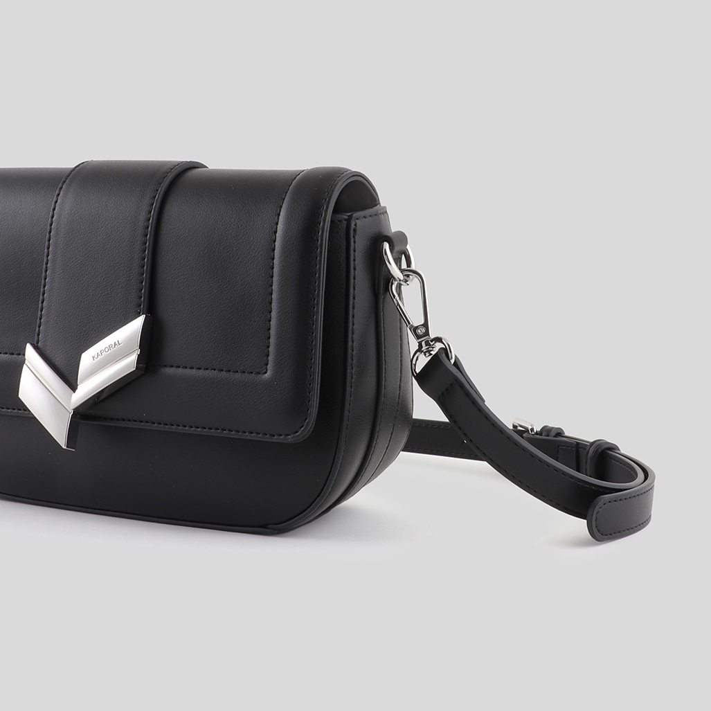 EVA    Sac à bandoulière noir femme