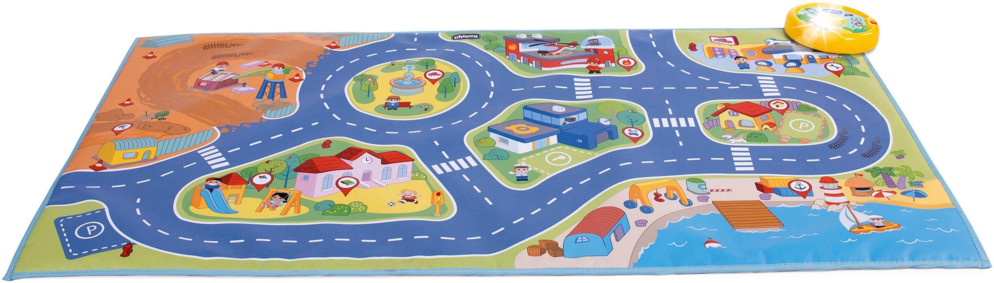 Chicco Spielmatte Interaktive Spielmatte City, mit Licht und Sound