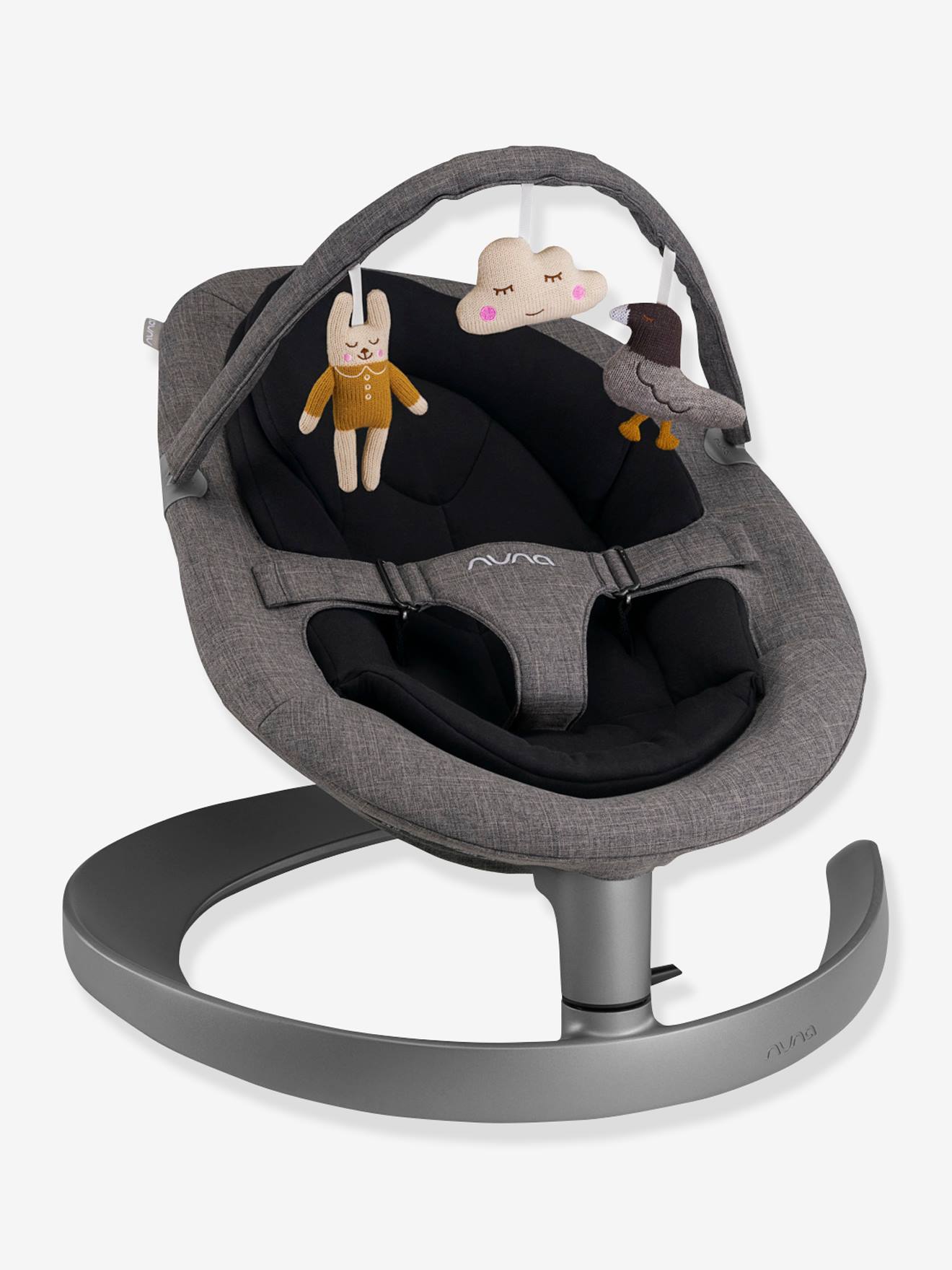 Nuna Babywippe/Kindersessel LEAF GROW NUNA - pfirsich
