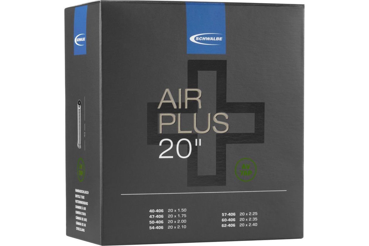 Schwalbe AV7AP Air Plus Schlauch 20 Zoll - 40 mm