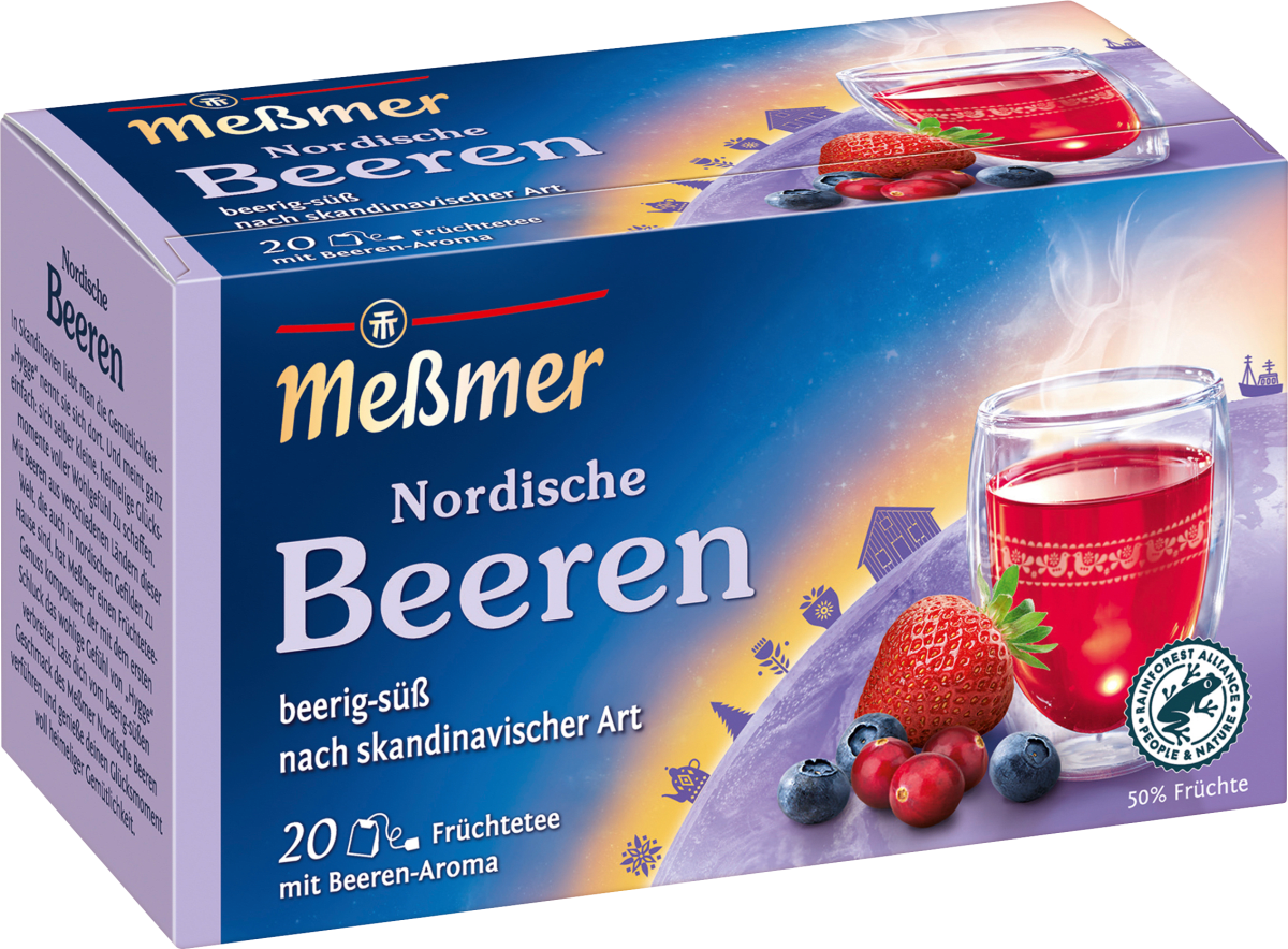 Früchtetee, Nordische Beeren (20 Beutel), 50 g