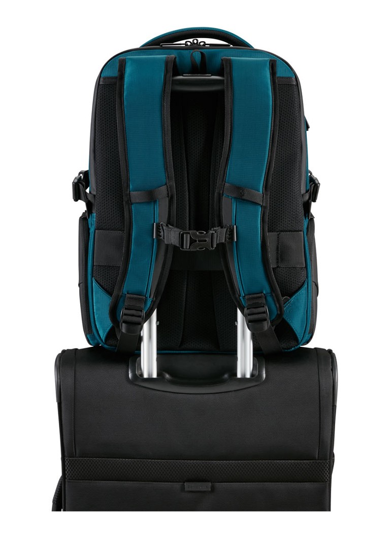 Samsonite Biz2Go -reppu, jossa on 15,6 tuuman kannettavalle tietokoneelle tarkoitettu lokero