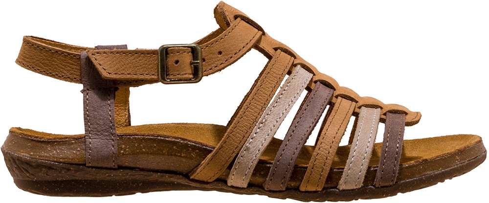 EL NATURALISTA Komfort Sandalen braun
