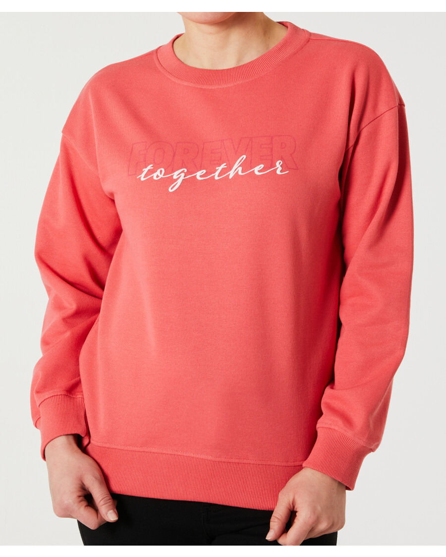 Sweatshirt mit Schriftzug