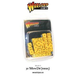 30 Yellow D6 (10mm)