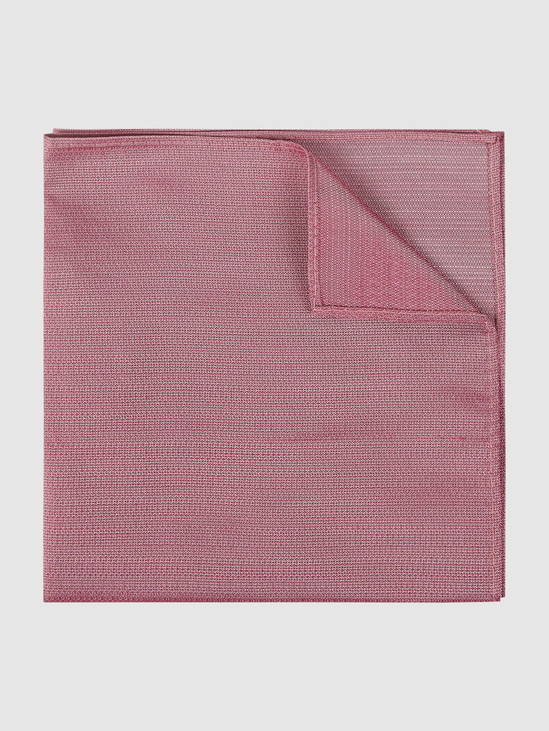 Fliege und Einstecktuch im Set in fuchsia
