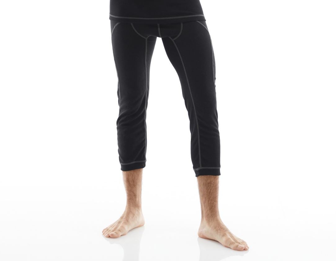 e.s. Funktions-3/4 Pants basis-warm