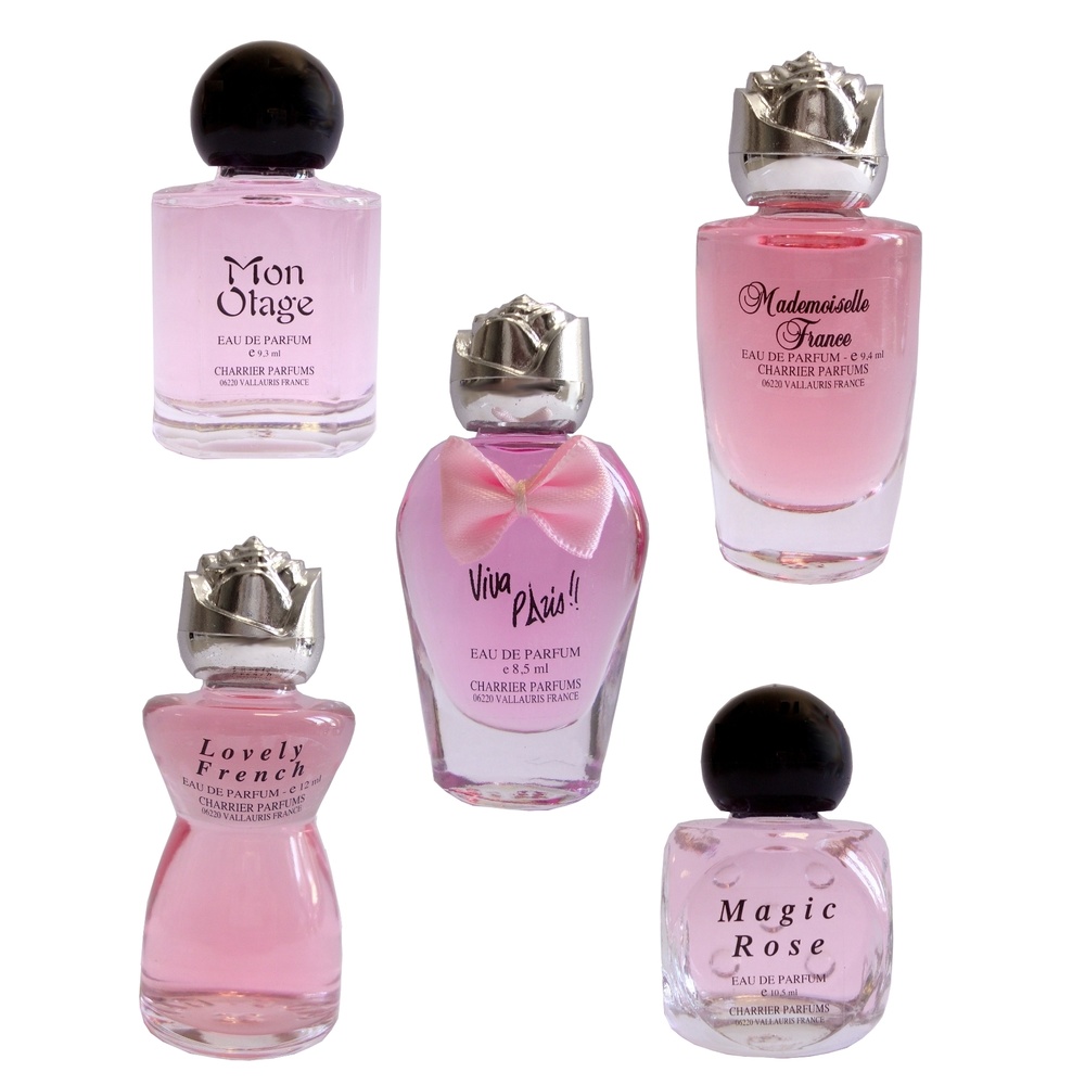 Charrier COLLECTION FASHION Coffret de 5 miniatures d'Eaux de Parfum