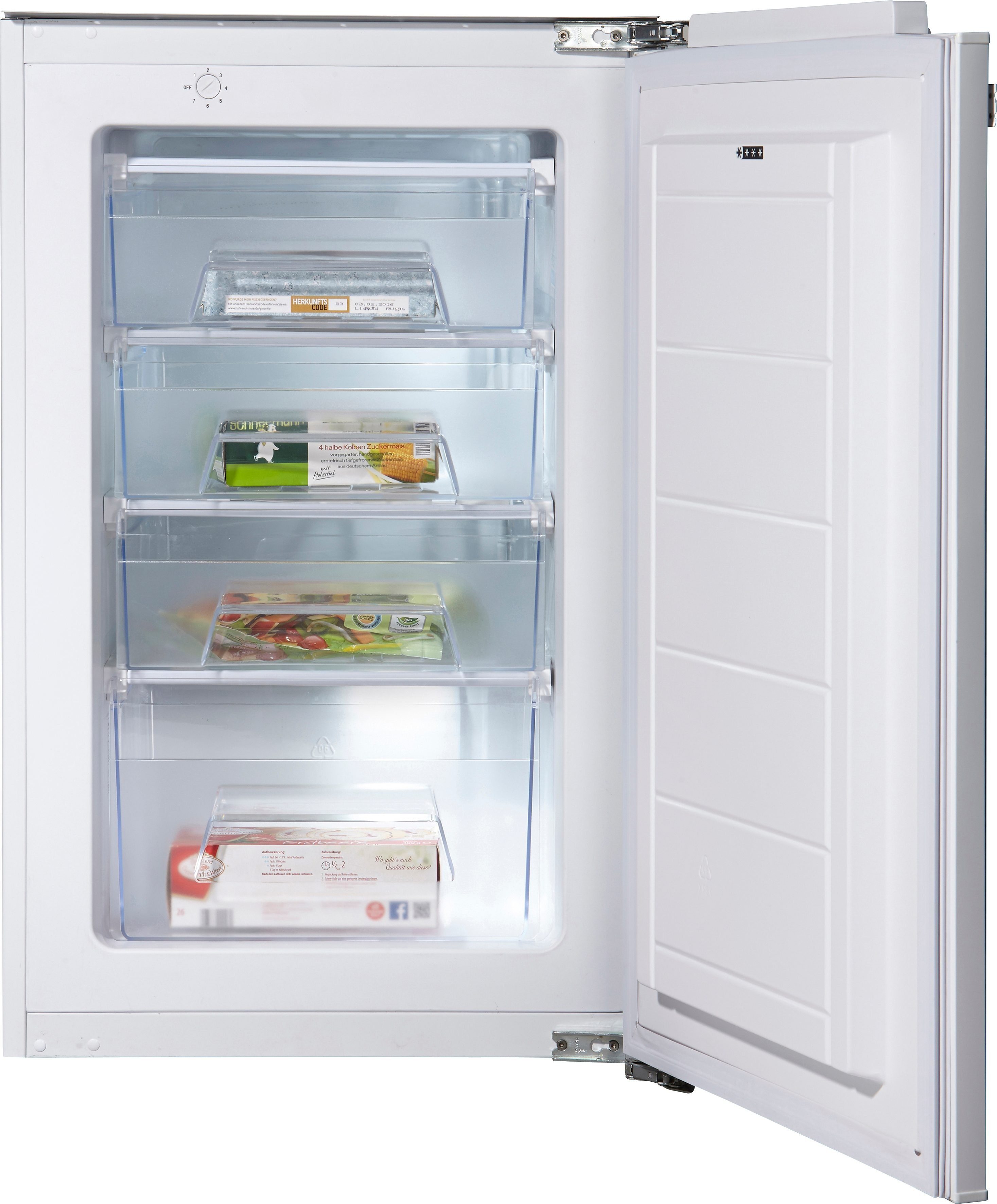 Amica Einbaugefrierschrank EGS 16183, 87,5 cm hoch, 54,0 cm breit