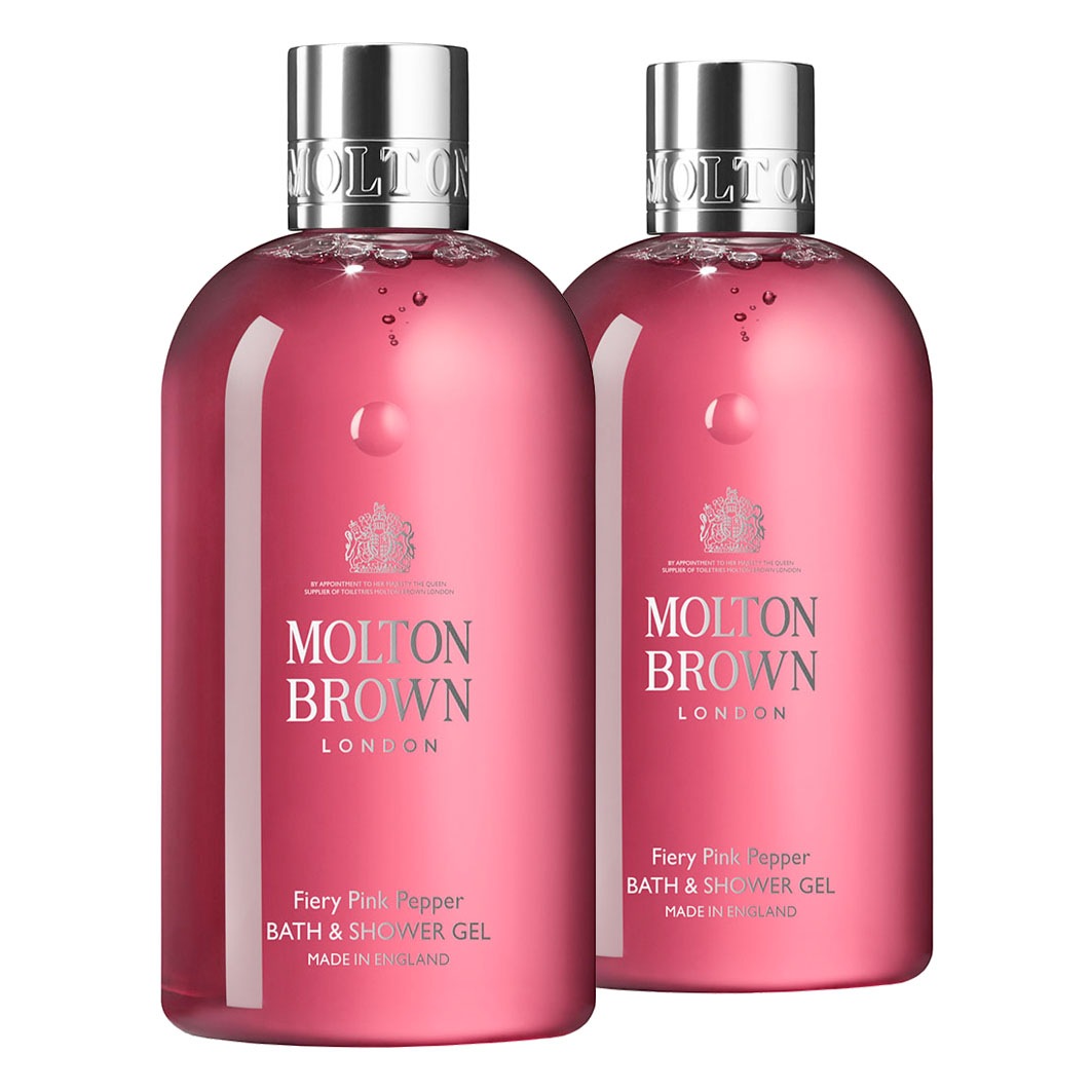 Doppelpack Fiery Pink Pepper Bath & Shower Gel