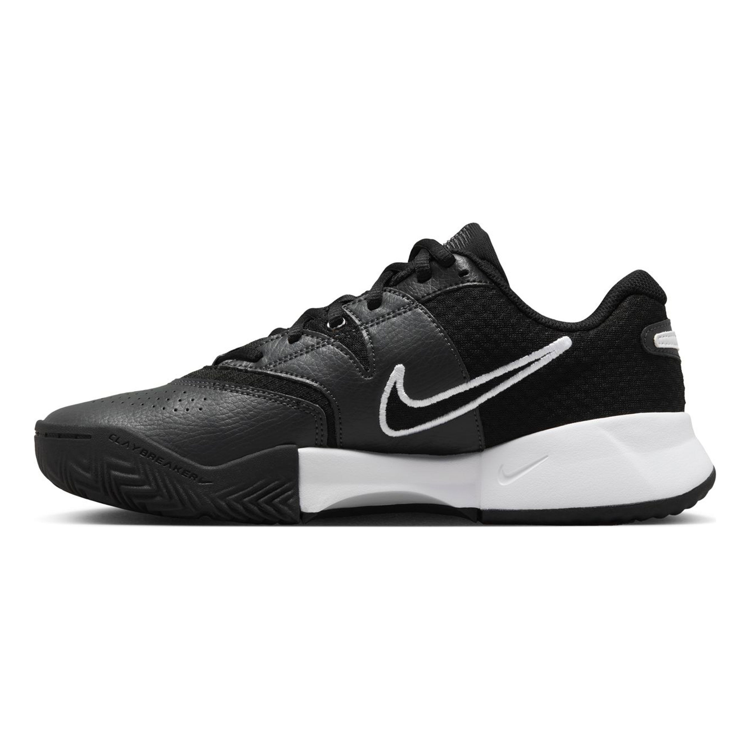 NikeCourt Lite 4 Sandplatzschuh Damen - Schwarz, Weiß