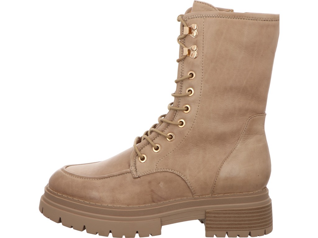 REGARDE LE CIEL Stiefeletten taupe Schnürstiefel Boot Damen Taupe Blazey 06