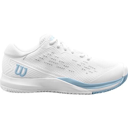 DAMEN TENNISOUTDOORSCHUHE RUSH PRO ACE W WH/WH/BABY BLUE
