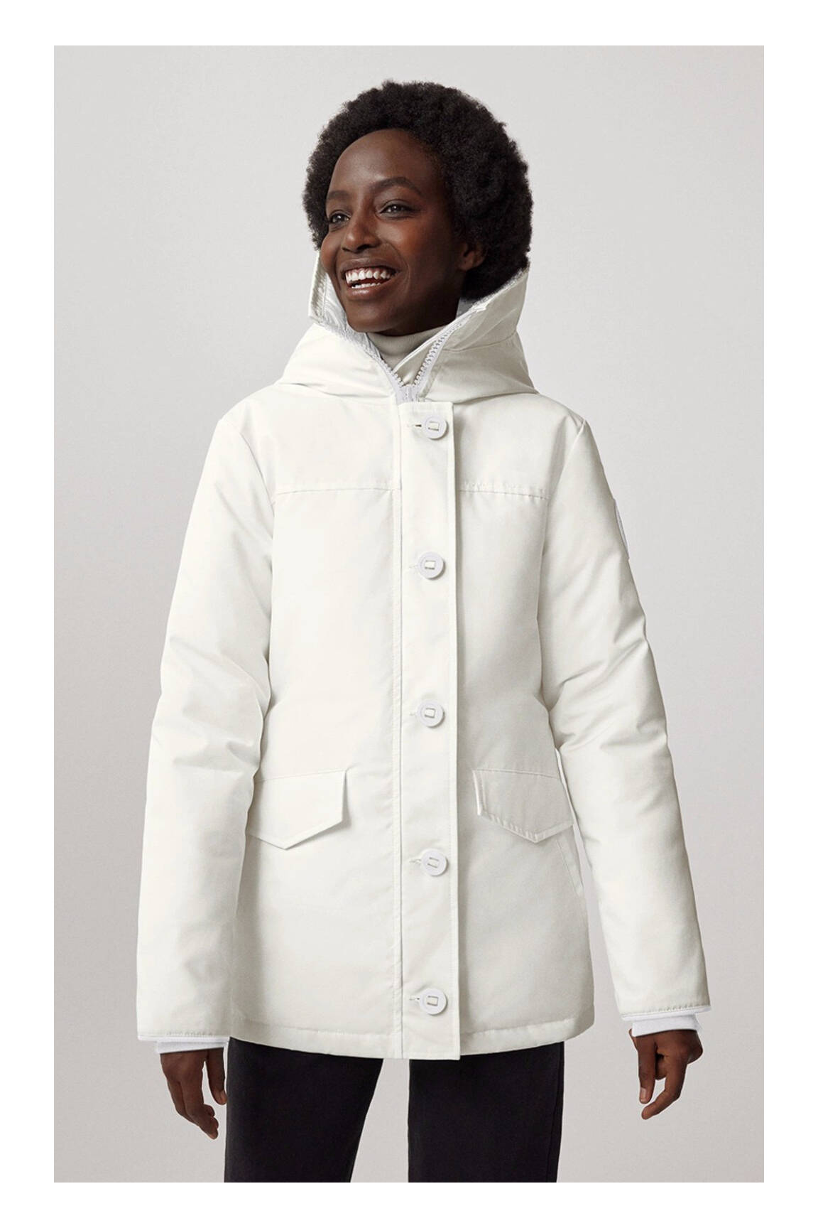 Canada Goose Parkas Femme couleur blanc