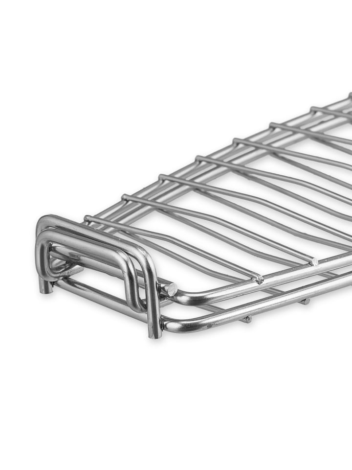 relaxdays 2x Fischbräter in Silber/ Schwarz günstig kaufen onesize