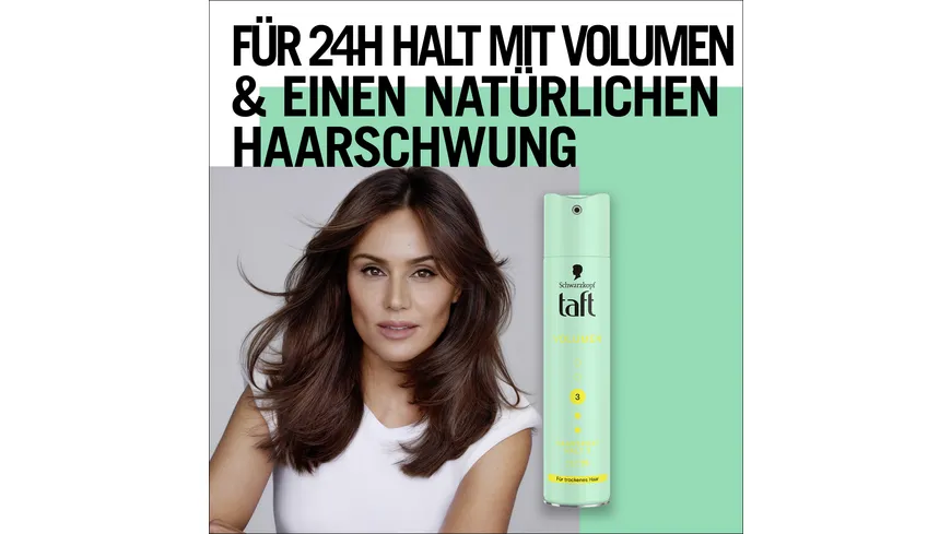 TAFT Haarspray Volumen trockenes Haar 250 ml Haltegrad 3 - mittlerer Halt 250 ml