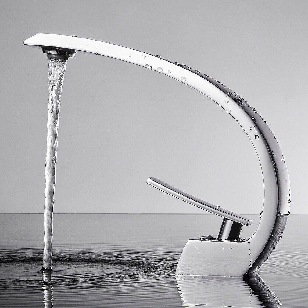 Auralum Waschtischarmatur Waschtischarmatur Einhebelmischer Mischbatterie Armatur Wasserhahn