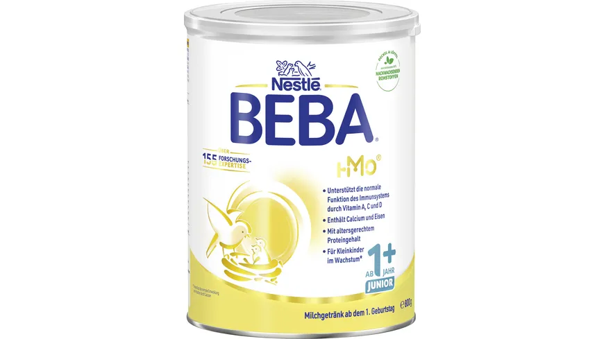NESTLE BEBA Junior 1 Kindermilch ab dem 1. Geburtstag 800 g