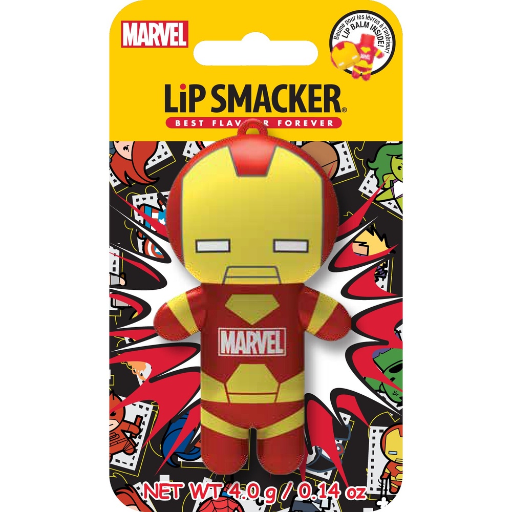 lip smacker Iron Man Lip Balm Baume à lèvres Marvel - Iron Man
