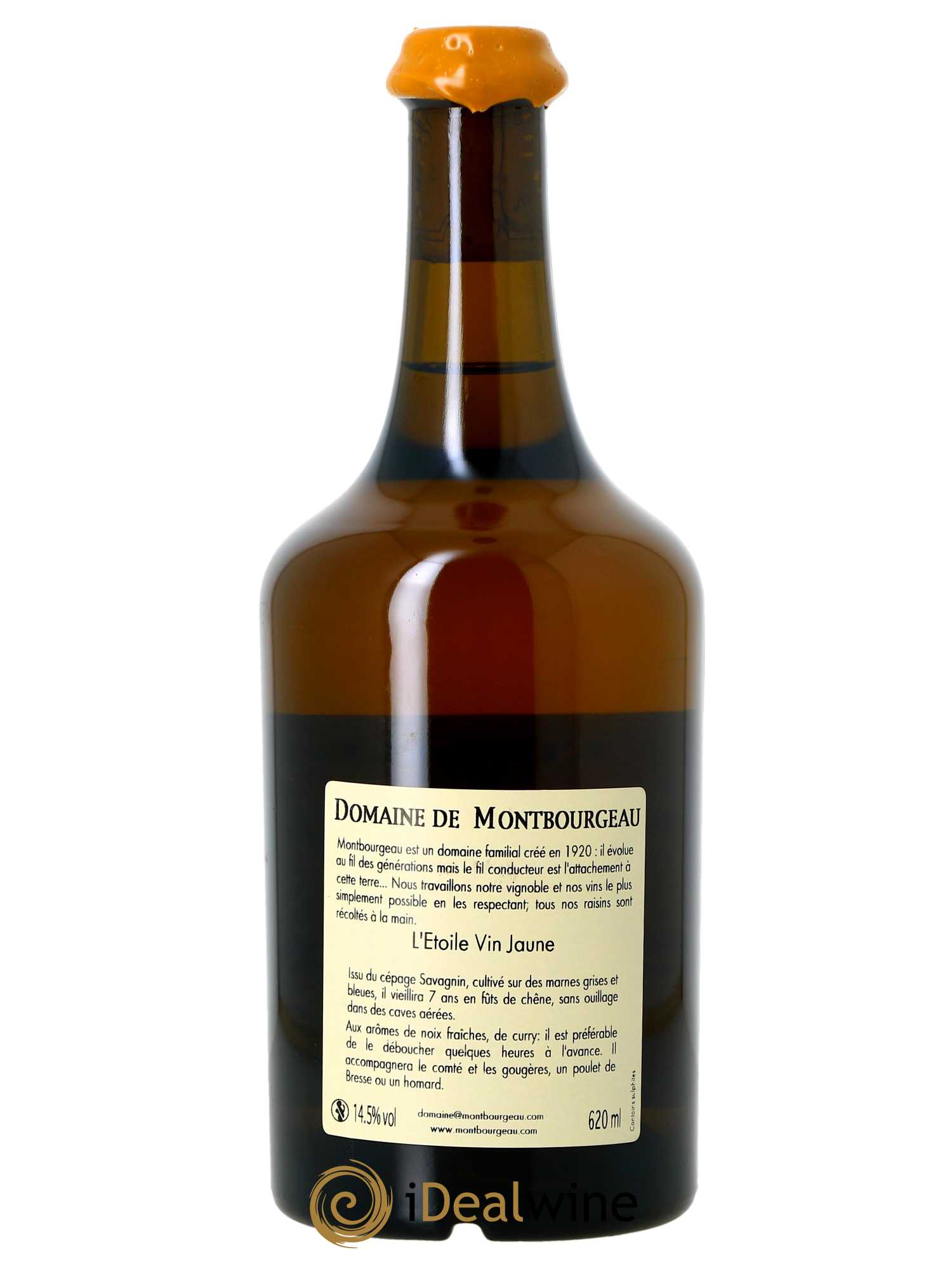 L'Etoile Vin Jaune Domaine de Montbourgeau  2014 - Lot de 1 Bouteille