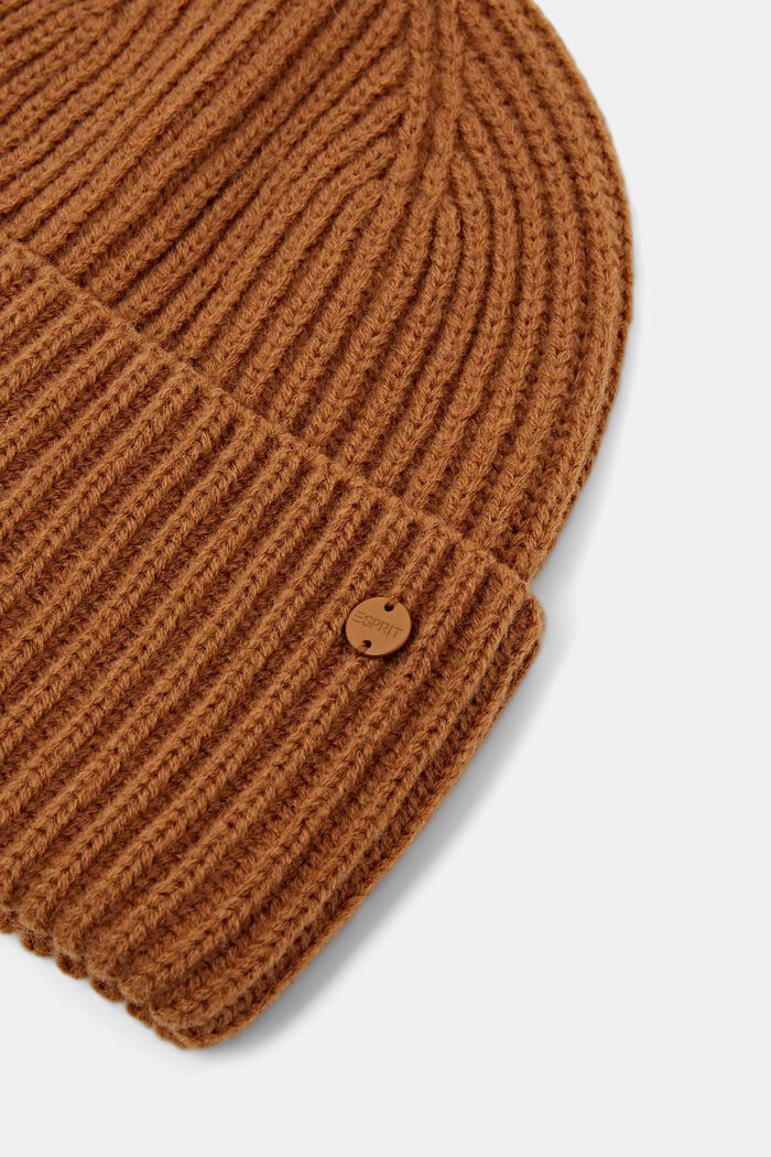 Rippstrick-Beanie