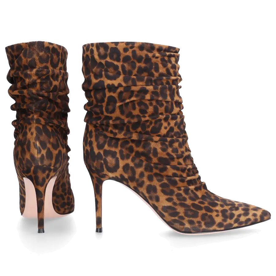 Gianvito Rossi - Stiefeletten CECILE Veloursleder - bunt