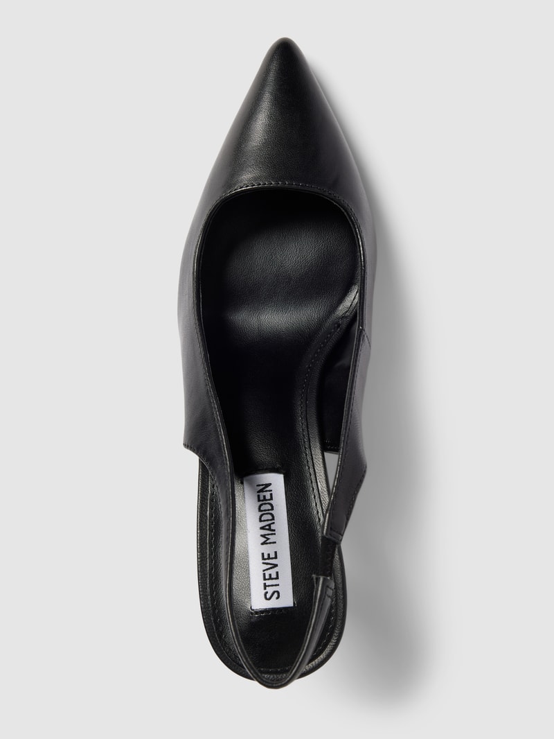 Pumps mit Pfennigabsatz Modell 'LUSTROUS' in schwarz
