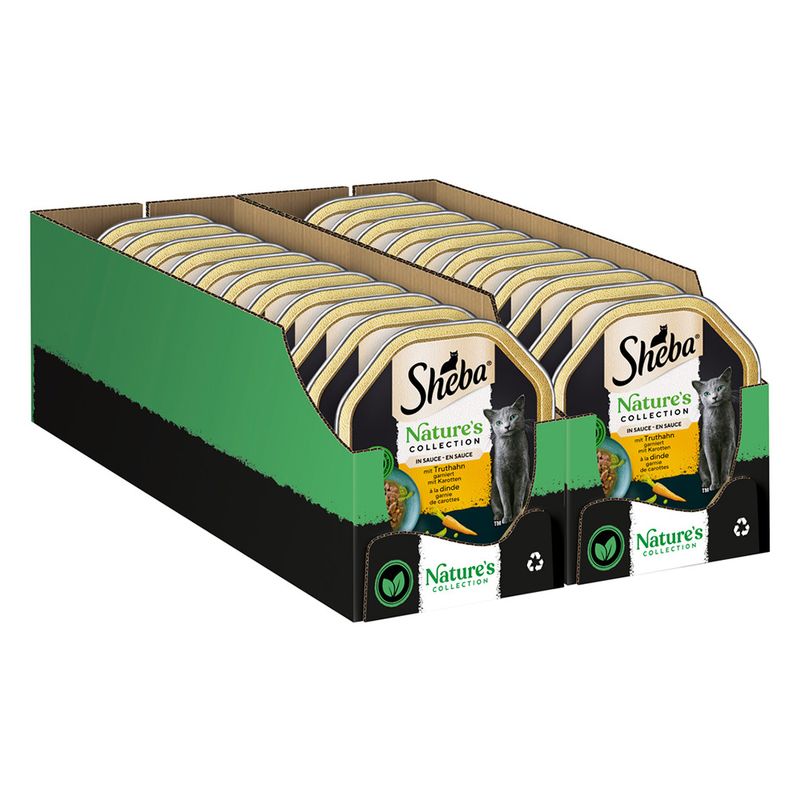 Sparpaket Sheba Nature´s Collection in Sauce 44 x 85 g | bitiba %