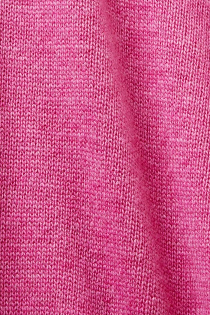 Pullover mit Stehkragen aus Wollmix