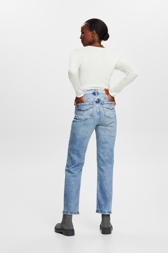 Retro-Jeans mit gerader Passform und hohem Bund