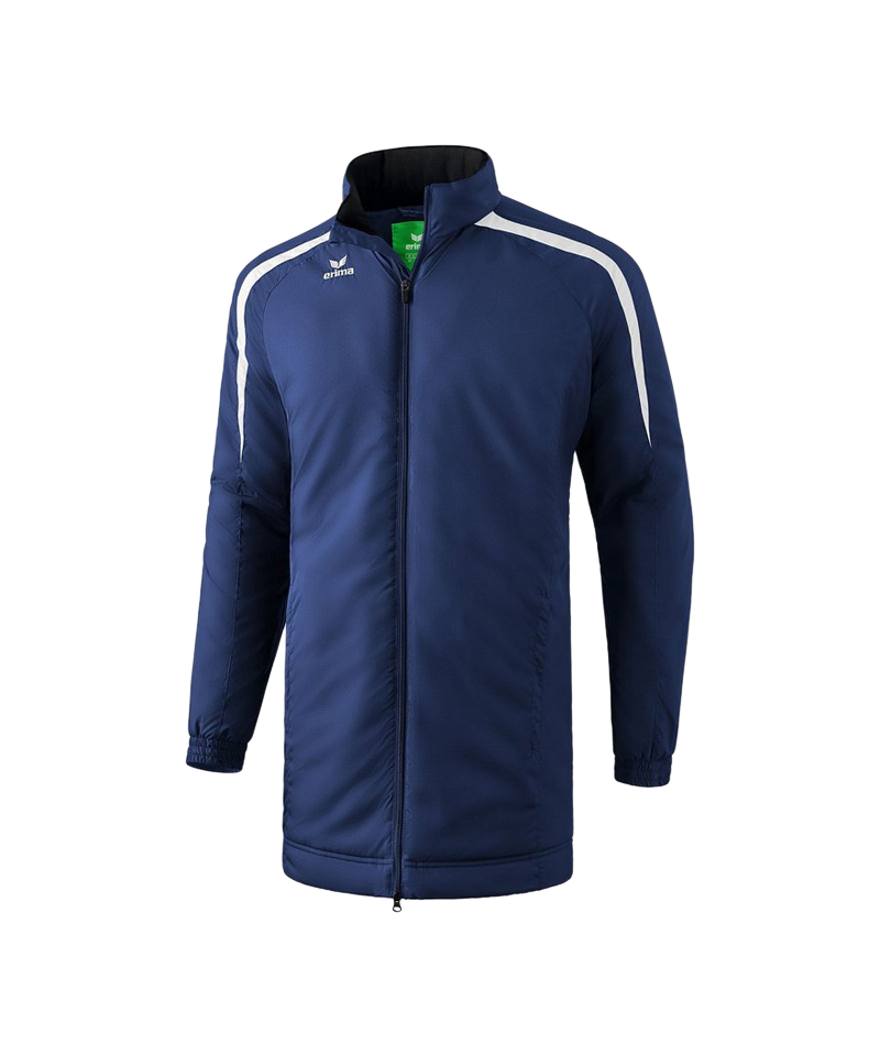 Erima Liga 2.0 Coachjacke Kids Blau Weiss