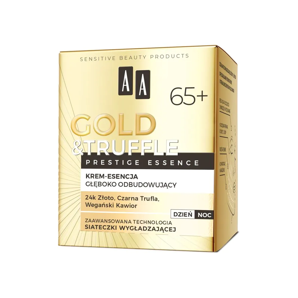 AA Gold & Truffle Prestige Essence Ultra 65+ - foryngende creme-essens 50ml