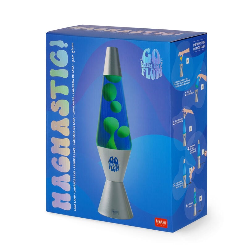 Lámpara de lava - ¡Magnética!