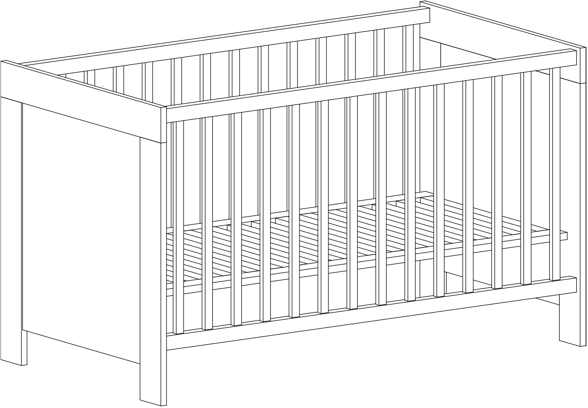 arthur berndt Babybett Til, Made in Germany