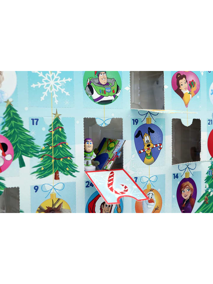 ASS Altenburger Spielkarten Disney - Adventskalender - Game & Puzzle in bunt günstig kaufen onesize