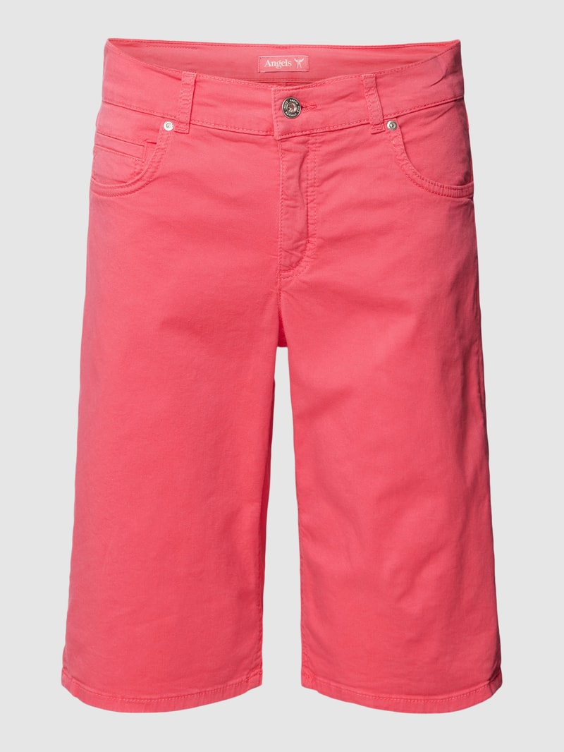 Bermudas im 5-Pocket-Design in pink