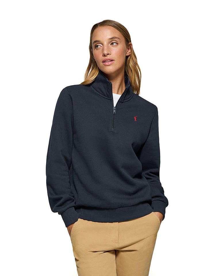 Polo Club Sweatshirt in Dunkelblau günstig kaufen
