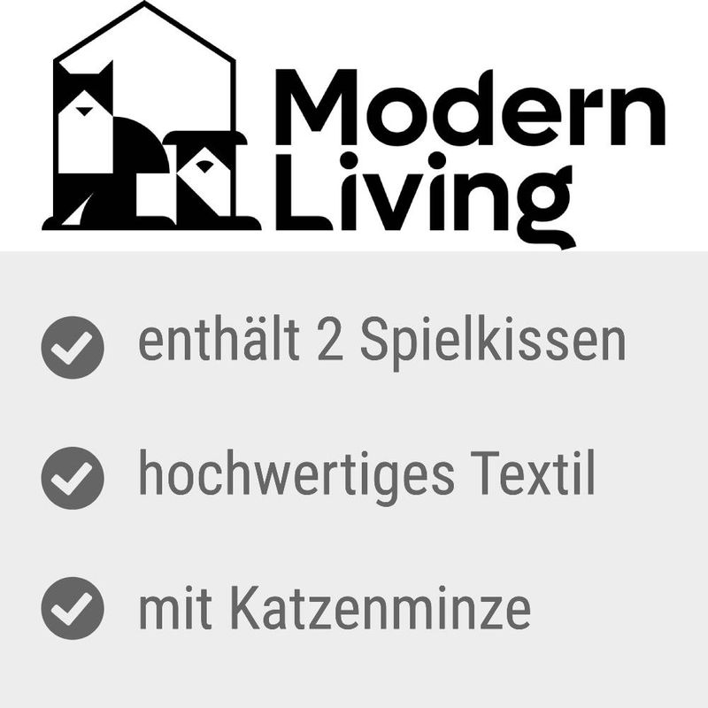 Modern Living Glasgow Katzenspielzeug-Set Fischgräte | bitiba.de